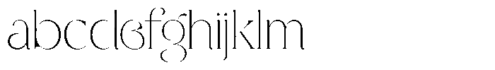 Galante Thin FONT