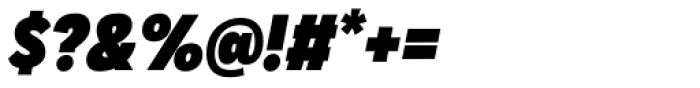 Galatea Black Narrow Italic Font OTHER CHARS