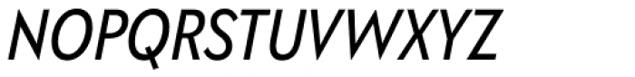 Galatea Narrow Italic Font UPPERCASE