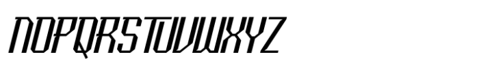 Galaxy Aura Italic Font UPPERCASE
