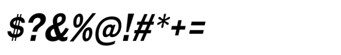 Galderglynn 1884 Demi Bold Italic Font OTHER CHARS