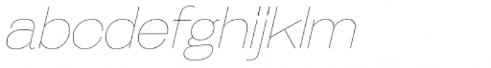 Galderglynn Esq. UltraLight Italic Font LOWERCASE