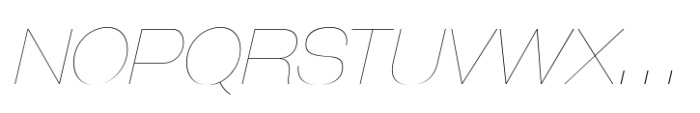 Galderglynn Esquire Hairline Italic Font UPPERCASE
