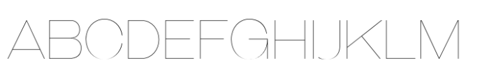 Galderglynn Esquire Hairline Font UPPERCASE