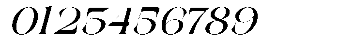 Galdertin Charetam Italic Black Italic Font OTHER CHARS