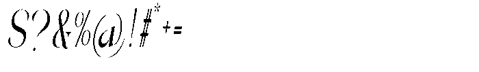 Galdertin Charetam Italic Bold Extra Condensed Italic Font OTHER CHARS