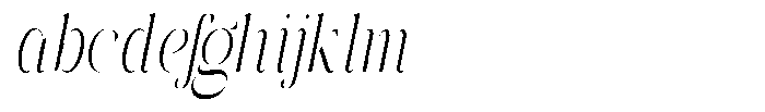 Galdertin Charetam Italic Condensed Italic FONT
