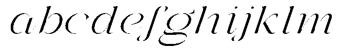 Galdertin Charetam Italic Expanded Italic FONT