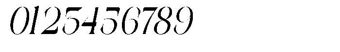 Galdertin Charetam Italic Extra Bold Condensed Italic Font OTHER CHARS