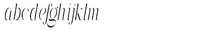 Galdertin Charetam Italic Extra Condensed Italic FONT