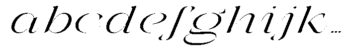 Galdertin Charetam Italic Extra Expanded Italic FONT