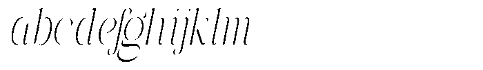 Galdertin Charetam Italic Light Condensed Italic FONT