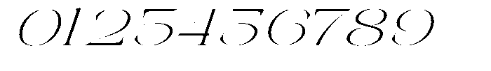 Galdertin Charetam Italic Light Expanded Italic Font OTHER CHARS
