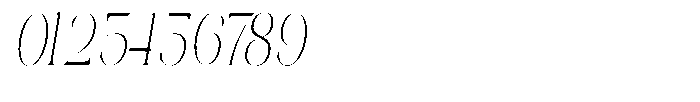 Galdertin Charetam Italic Light Extra Condensed Italic Font OTHER CHARS