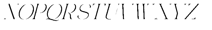Galdertin Charetam Italic Light Italic Font UPPERCASE