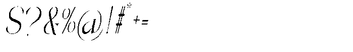 Galdertin Charetam Italic Medium Condensed Italic Font OTHER CHARS
