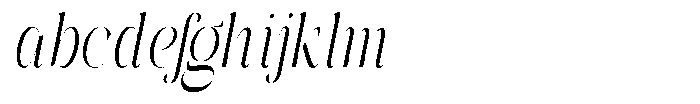 Galdertin Charetam Italic Medium Condensed Italic FONT