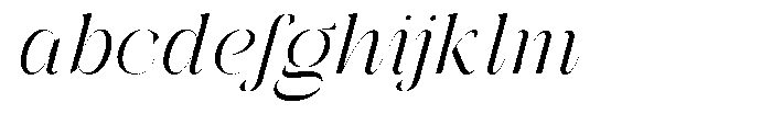 Galdertin Charetam Italic Medium Italic FONT