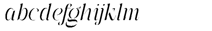 Galdertin Charetam Italic Semi Bold Semi Condensed Italic FONT