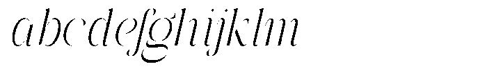 Galdertin Charetam Italic Semi Condensed Italic FONT