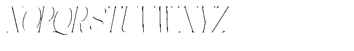 Galdertin Charetam Italic Thin Condensed Italic Font UPPERCASE