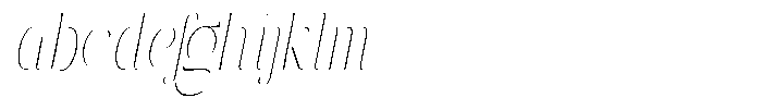 Galdertin Charetam Italic Thin Condensed Italic FONT