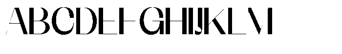 Galdertin Charetam Sans Black Condensed Font UPPERCASE