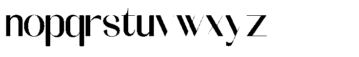 Galdertin Charetam Sans Black Condensed Font LOWERCASE
