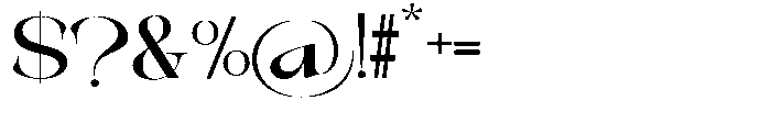 Galdertin Charetam Sans Black Expanded Font OTHER CHARS