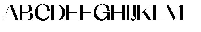 Galdertin Charetam Sans Black Expanded Font UPPERCASE