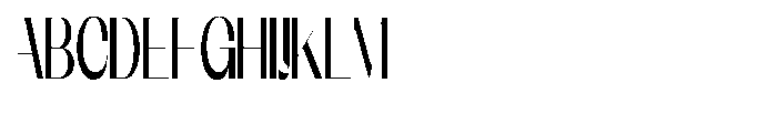 Galdertin Charetam Sans Black Extra Condensed Font UPPERCASE