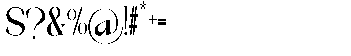 Galdertin Charetam Sans Black Semi Condensed Font OTHER CHARS