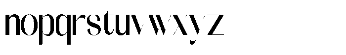 Galdertin Charetam Sans Black Semi Condensed Font LOWERCASE