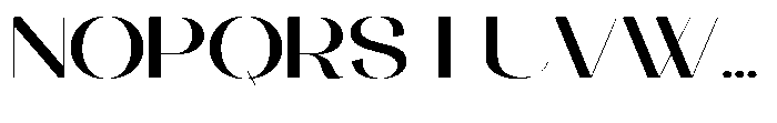 Galdertin Charetam Sans Black Semi Expanded Font UPPERCASE