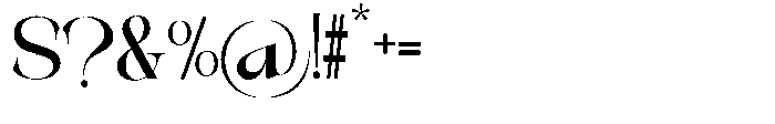 Galdertin Charetam Sans Black Font OTHER CHARS