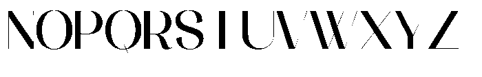 Galdertin Charetam Sans Black Font UPPERCASE