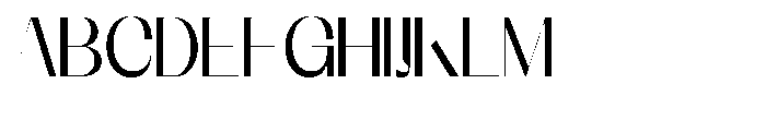 Galdertin Charetam Sans Bold Condensed Font UPPERCASE