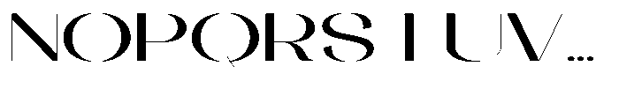 Galdertin Charetam Sans Bold Extra Expanded Font UPPERCASE