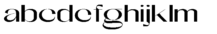 Galdertin Charetam Sans Bold Extra Expanded FONT