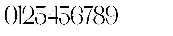 Galdertin Charetam Sans Bold Scale Font OTHER CHARS