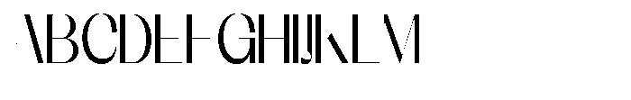 Galdertin Charetam Sans Bold Semi Condensed Font UPPERCASE