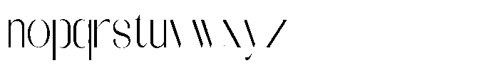Galdertin Charetam Sans Condensed Font LOWERCASE