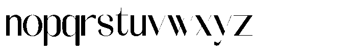 Galdertin Charetam Sans Extra Bold Condensed Font LOWERCASE