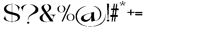 Galdertin Charetam Sans Extra Bold Semi Expanded Font OTHER CHARS