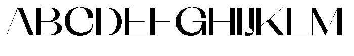 Galdertin Charetam Sans Extra Bold Semi Expanded Font UPPERCASE