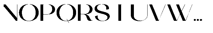 Galdertin Charetam Sans Extra Bold Semi Expanded Font UPPERCASE