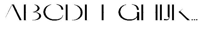 Galdertin Charetam Sans Extra Expanded Font UPPERCASE