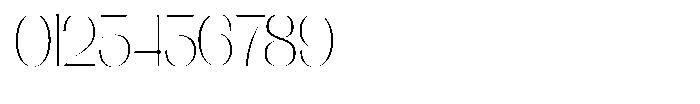 Galdertin Charetam Sans Extra Light Condensed Font OTHER CHARS