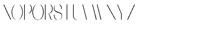 Galdertin Charetam Sans Extra Light Condensed Font UPPERCASE