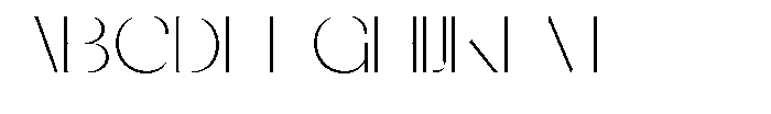 Galdertin Charetam Sans Extra Light Expanded Font UPPERCASE